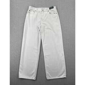 Abercrombie & Fitch Jeans Women 31 / 12L Curve Love Low Rise Ultra Loose Gray